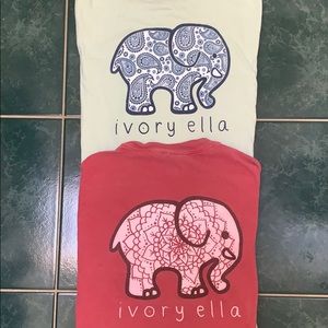 2 Ivory Ella Long Sleeves